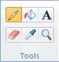 Figure 3. Tools>Pencil Tools