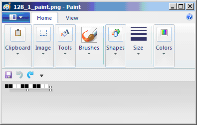 Figure 1. Paint Screen Capture